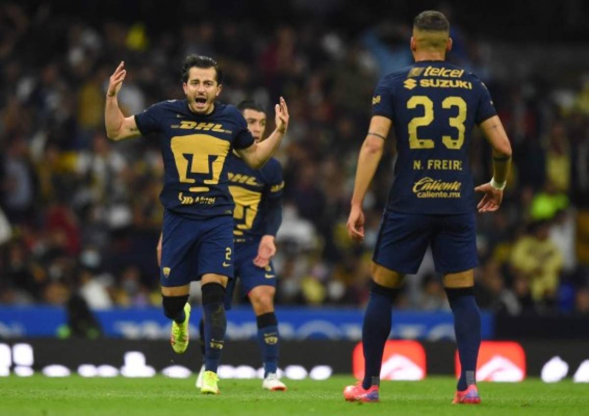 ¡Batacazo en Liga MX! Pumas remonta para eliminar al América en el Azteca y clasifica a semifinales