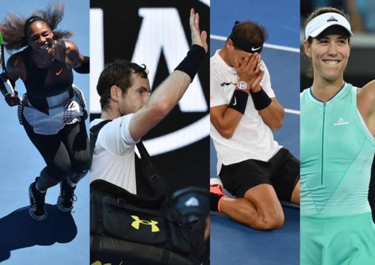 Las fotos que la TV no te ha mostrado del Australia Open