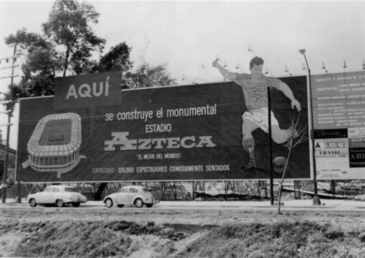 Las mejores fotos del estadio Azteca en su 50 aniversario