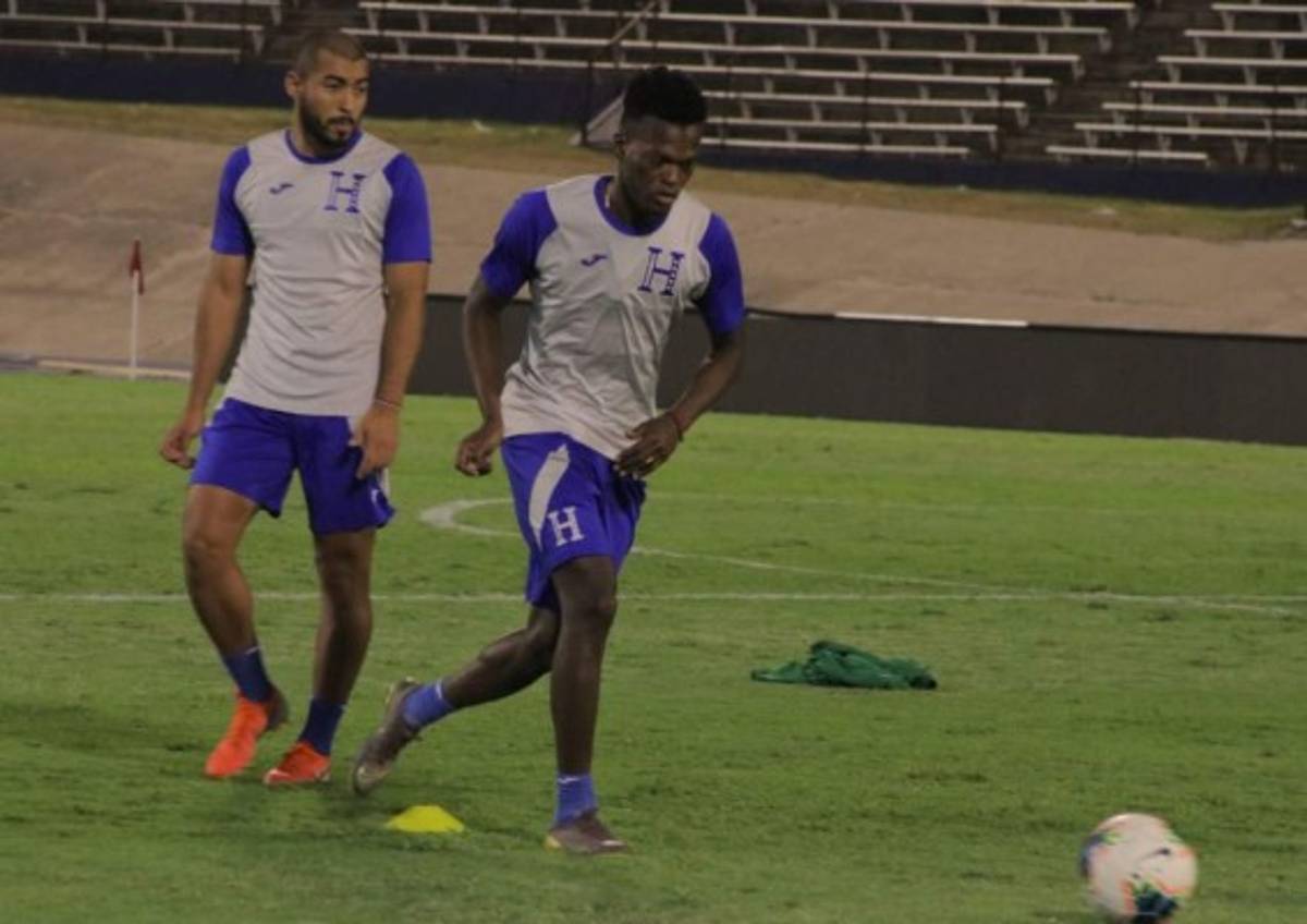 Galería: Así fue el entrenamiento de Honduras antes de enfrentar a Jamaica