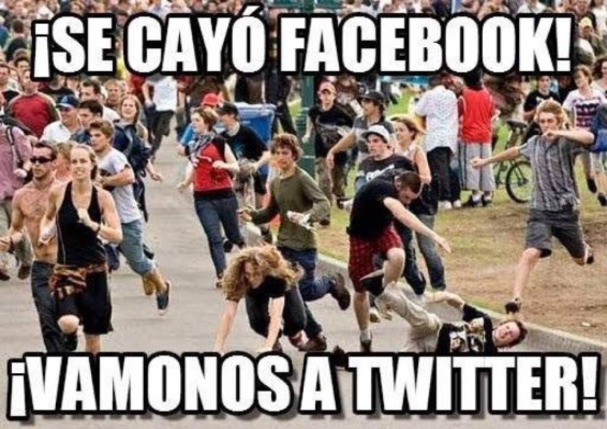 Los divertidos memes que dejó la caída de Facebook