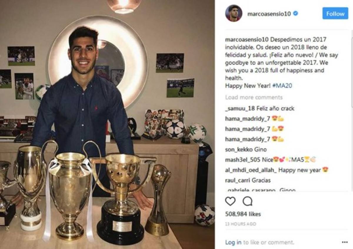 Así recibieron el 2018 las grandes estrellas del fútbol