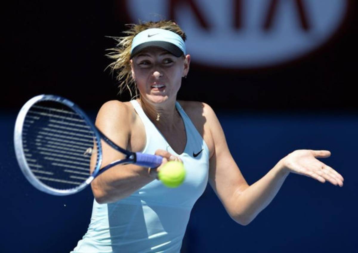 Maria Sharapova clasifica a la tercera ronda del Abierto de Australia