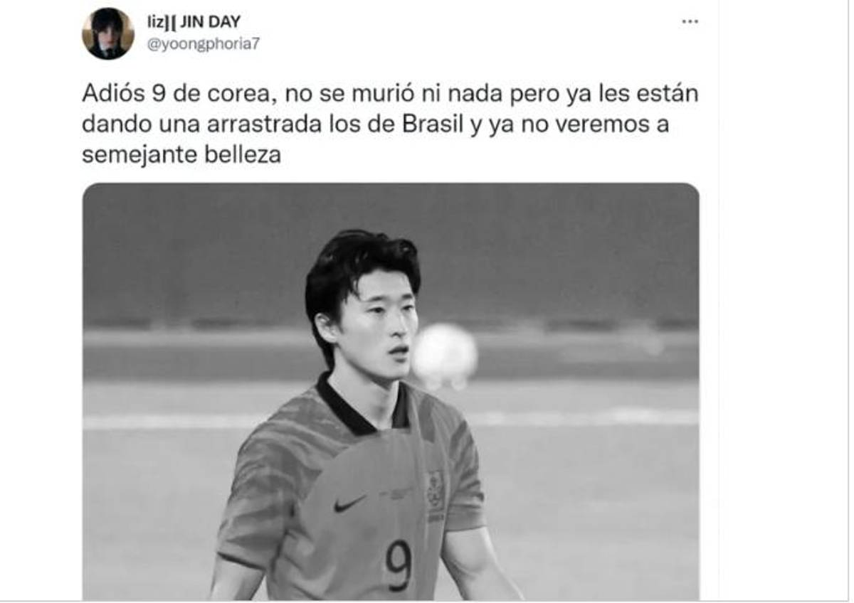 ¿Tiembla Argentina? Los jocosos memes que dejó la goleada de Brasil a Corea del Sur en el Mundial