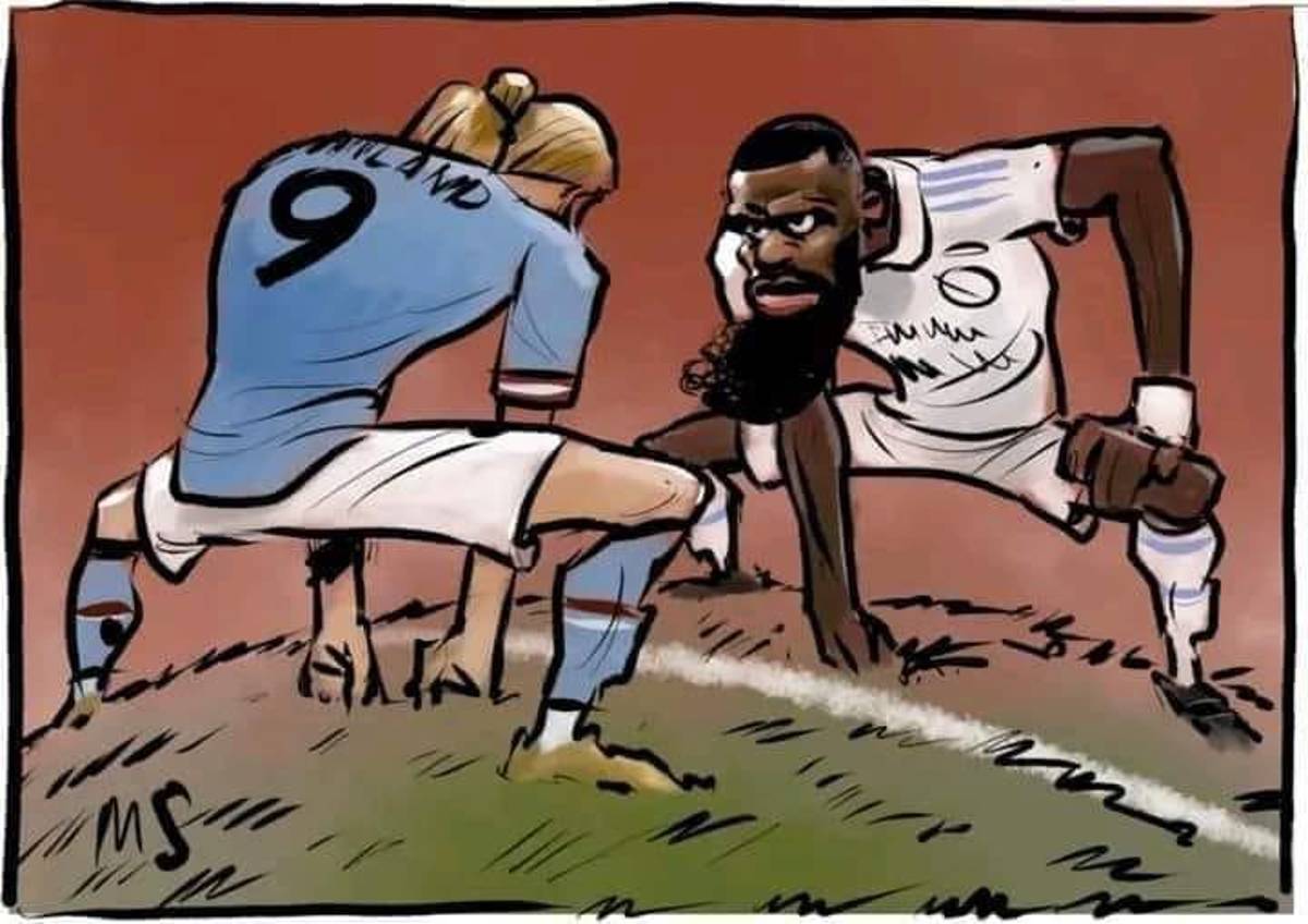 ¿Y Haaland? Los jocosos memes que dejó el buen empate entre Real Madrid y Manchester City en las semis de Champions