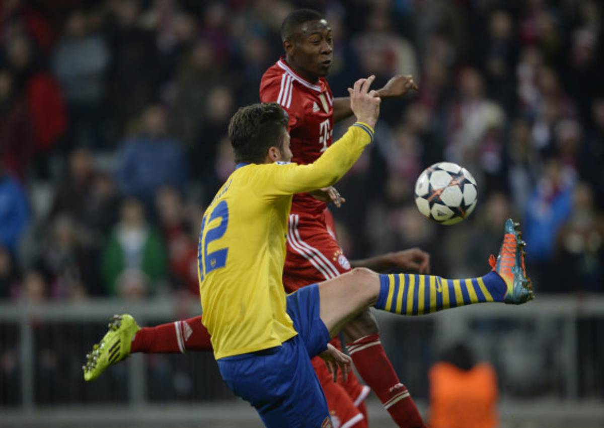 Bayern Múnich cumple con los pronósticos y elimina al Arsenal