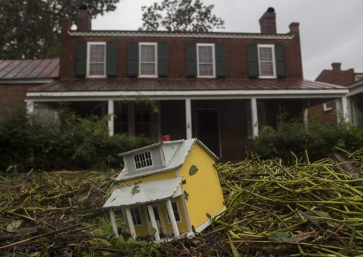 Los daños ocasionados por el huracán Florence en la costa este de Estados Unidos