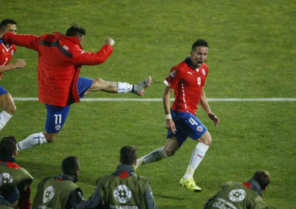Chile venció 1-0 y avanzó a semifinales de la Copa América