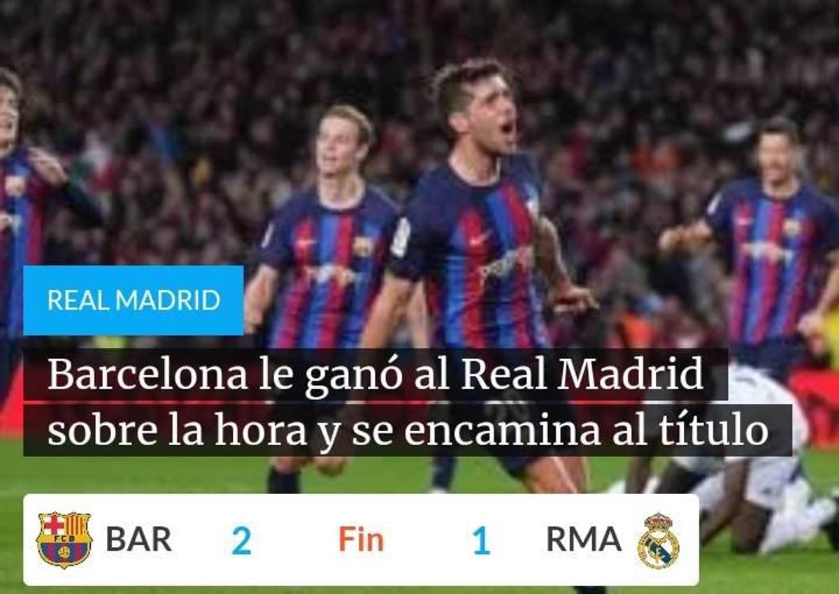 “El ‘presidente’ Kessie sentencia la Liga”: Prensa internacional destaca al Barcelona tras la victoria en el clásico español ante Real Madrid