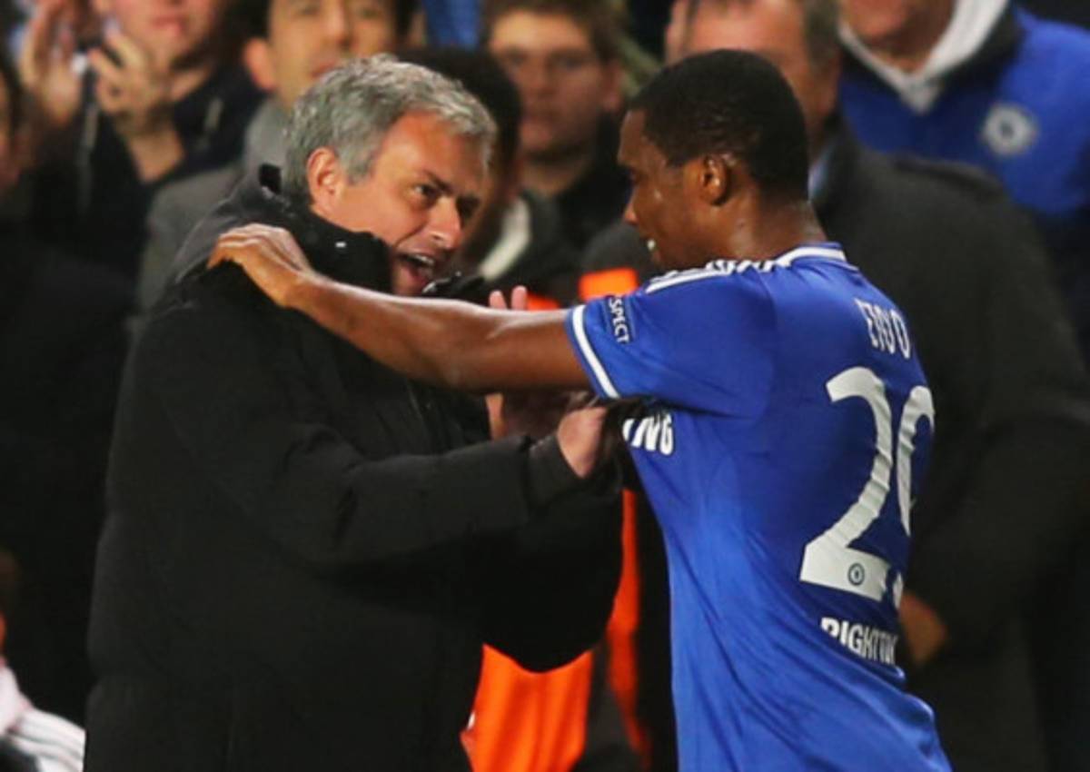 Samuel Eto'o está molesto con Mourinho por dudar de su edad