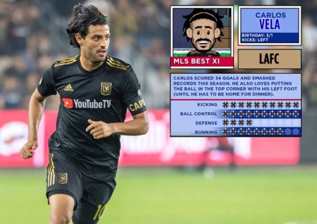 ¿Se parecen? La MLS anuncia su 11 ideal de la temporada 2019 con caricaturas en 8 bits