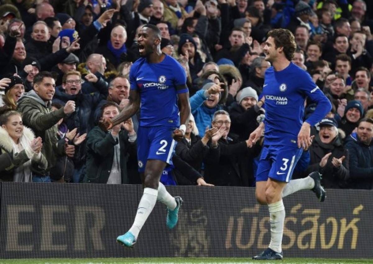 Rüdiger evita un tropiezo del Chelsea y hunde un poco más al Swansea