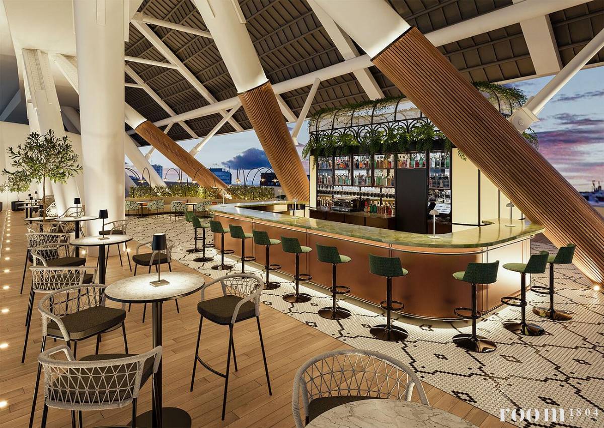 Bar, discoteca y dos terrazas: El alucinante palco VIP que estrenará el Santiago Bernabéu para los partidos de Real Madrid