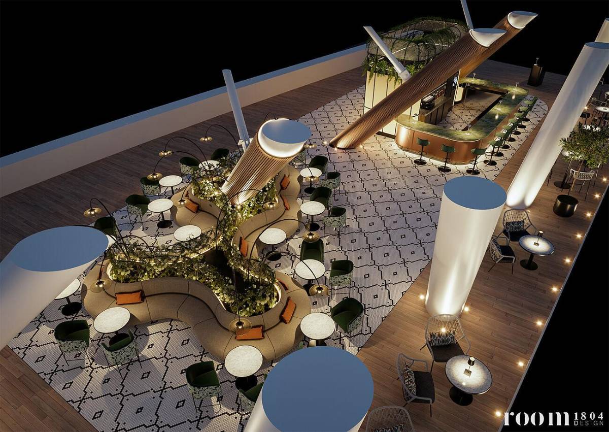 Bar, discoteca y dos terrazas: El alucinante palco VIP que estrenará el Santiago Bernabéu para los partidos de Real Madrid