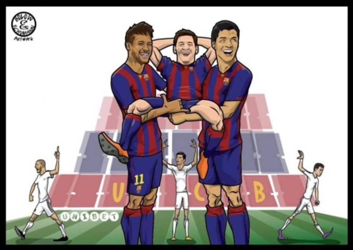 Burlas de lujo contra la MSN y la BBC en la previa del clásico Barcelona-Real Madrid