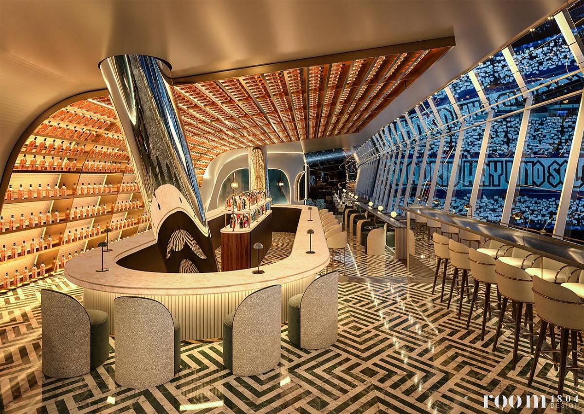 Bar, discoteca y dos terrazas: El alucinante palco VIP que estrenará el Santiago Bernabéu para los partidos de Real Madrid