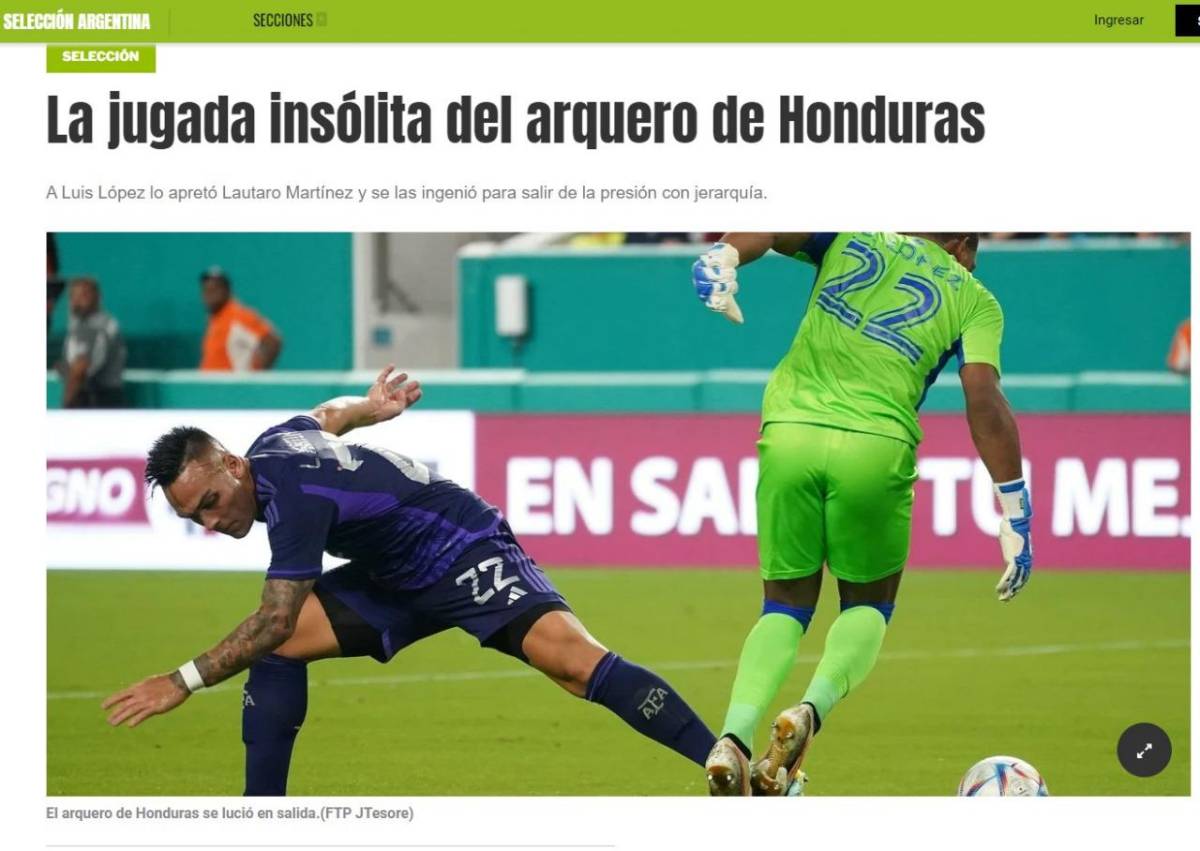 ¡Así hablan de Messi y Héctor Castellanos! La reacción de la prensa argentina luego de golear a Honduras: “responden con violencia”