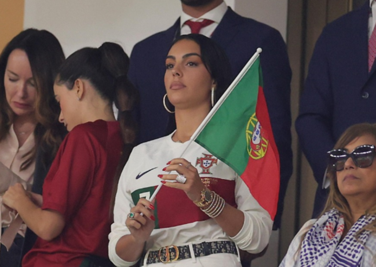 ¿Molesta? Así vivió Georgina Rodríguez la eliminación de Portugal en el Mundial y desató la polémica por Cristiano