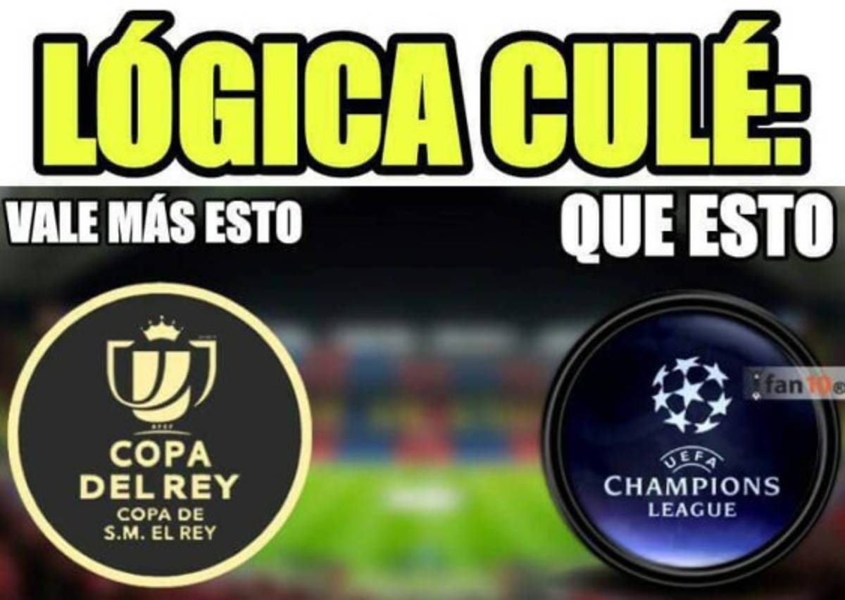 Los crueles memes de la paliza del Barcelona al Sevilla en la final de la Copa del Rey