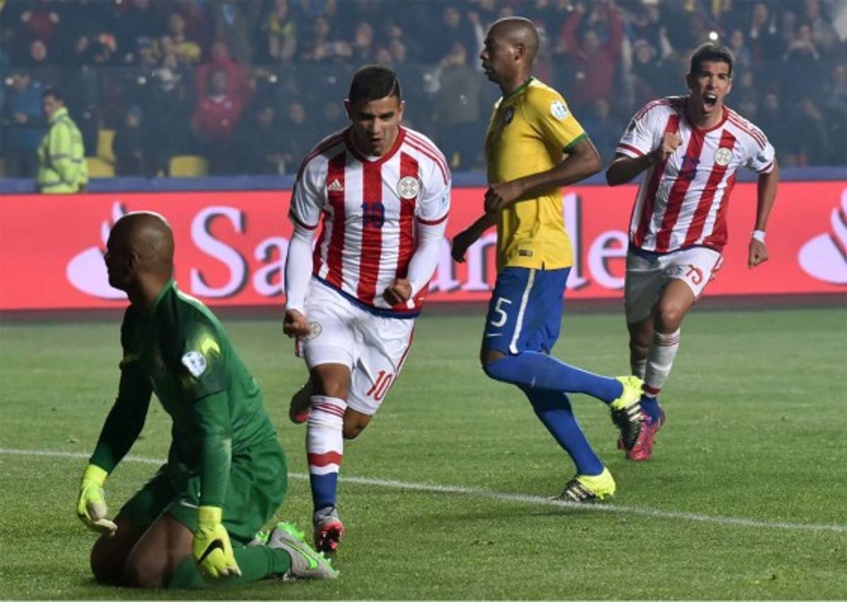 Paraguay vence en penales a Brasil y firma su pase a semifinales de la copa américa