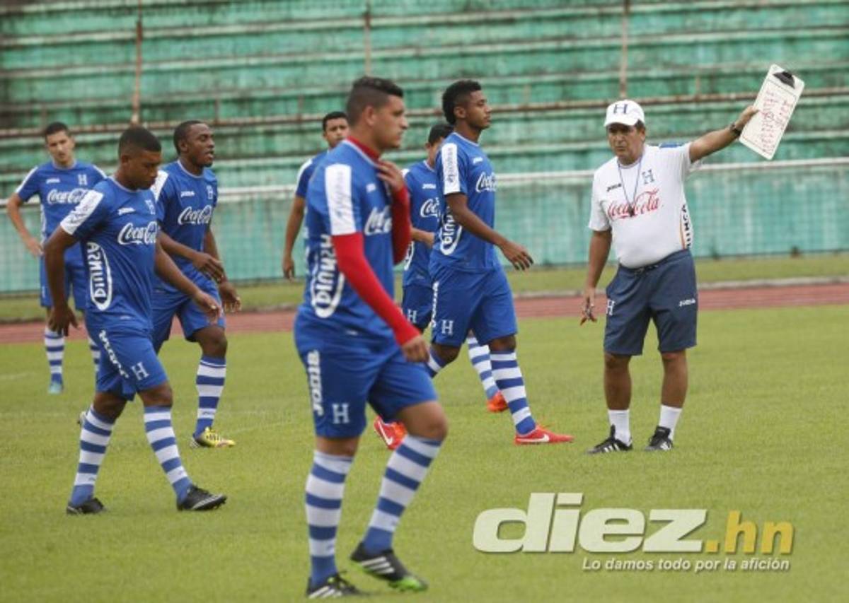 Jorge Luis Pinto comenzó a trabajar en su primer microciclo con la Bicolor