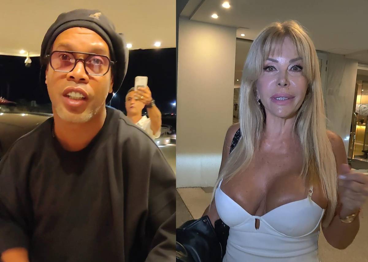 ¿Nueva novia? Así es la modelo de 72 años que fue vinculada con Ronaldinho y revela cómo lo conoció