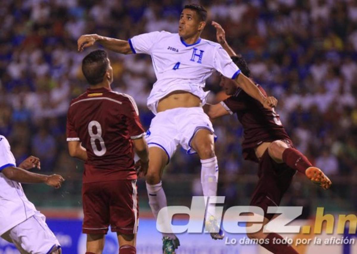 Las mejores imágenes del amistoso Honduras-Venezuela