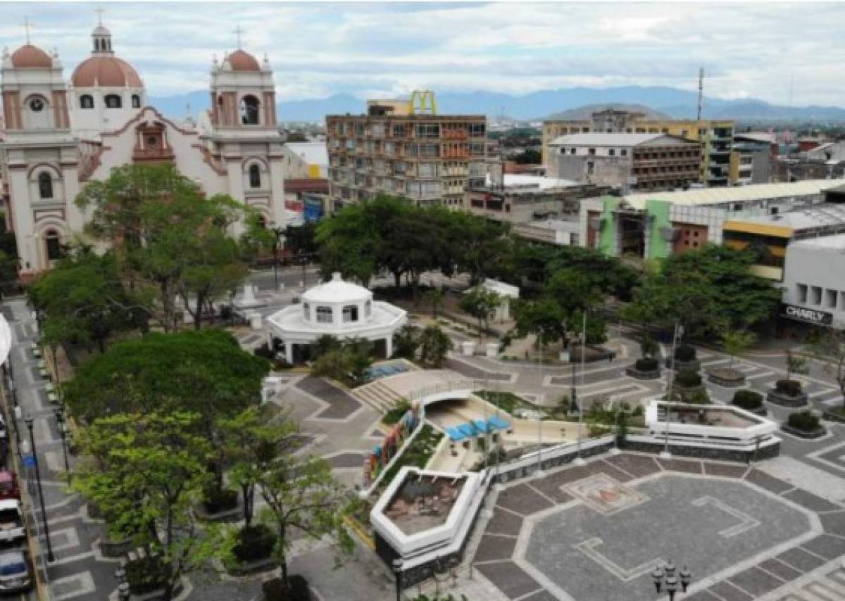 Las sorprendentes imágenes del centro de San Pedro Sula: Limpia y ordenada