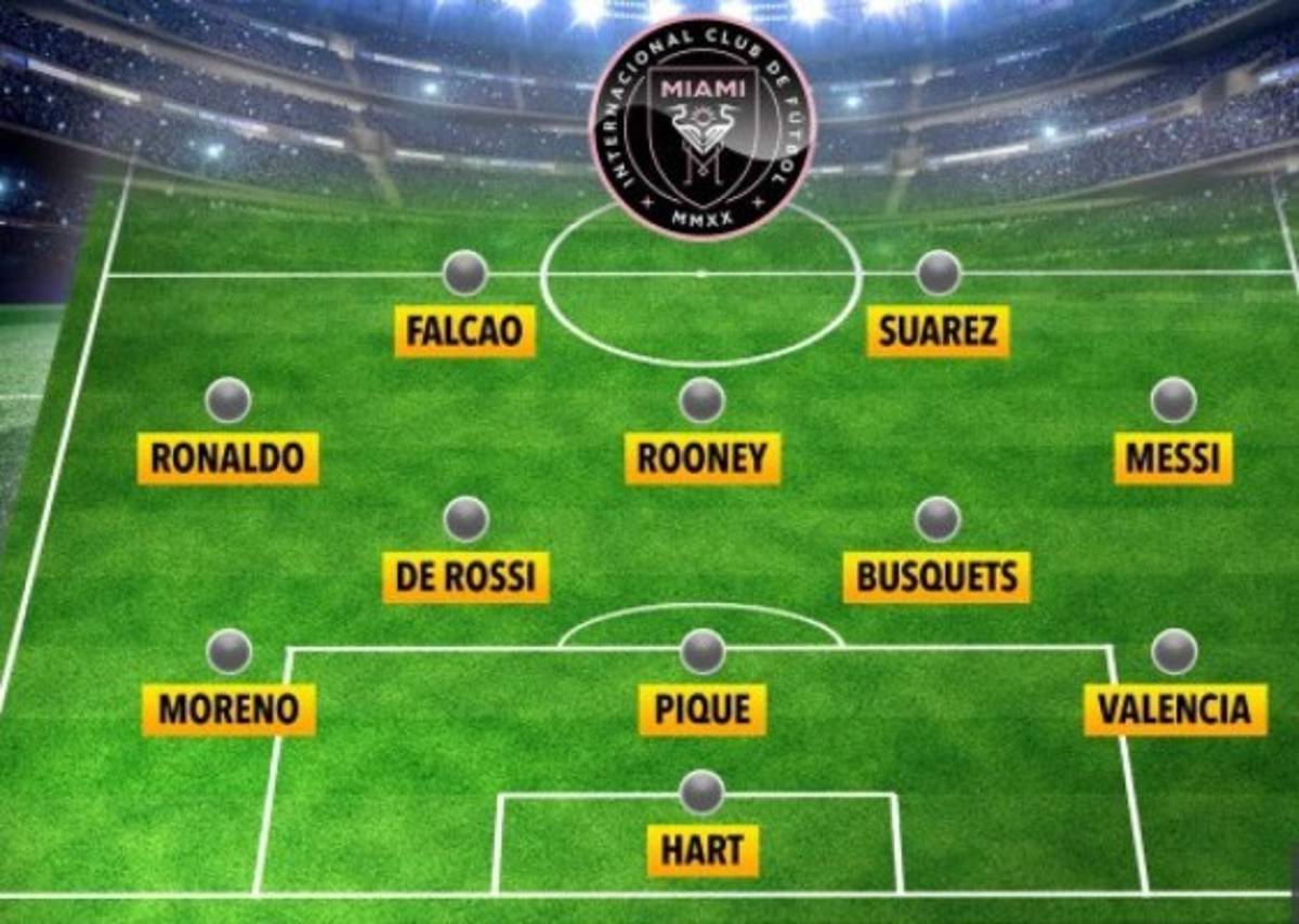 Solo galácticos: El 11 lleno de estrellas que quiere Beckham en el Inter de Miami de la MLS