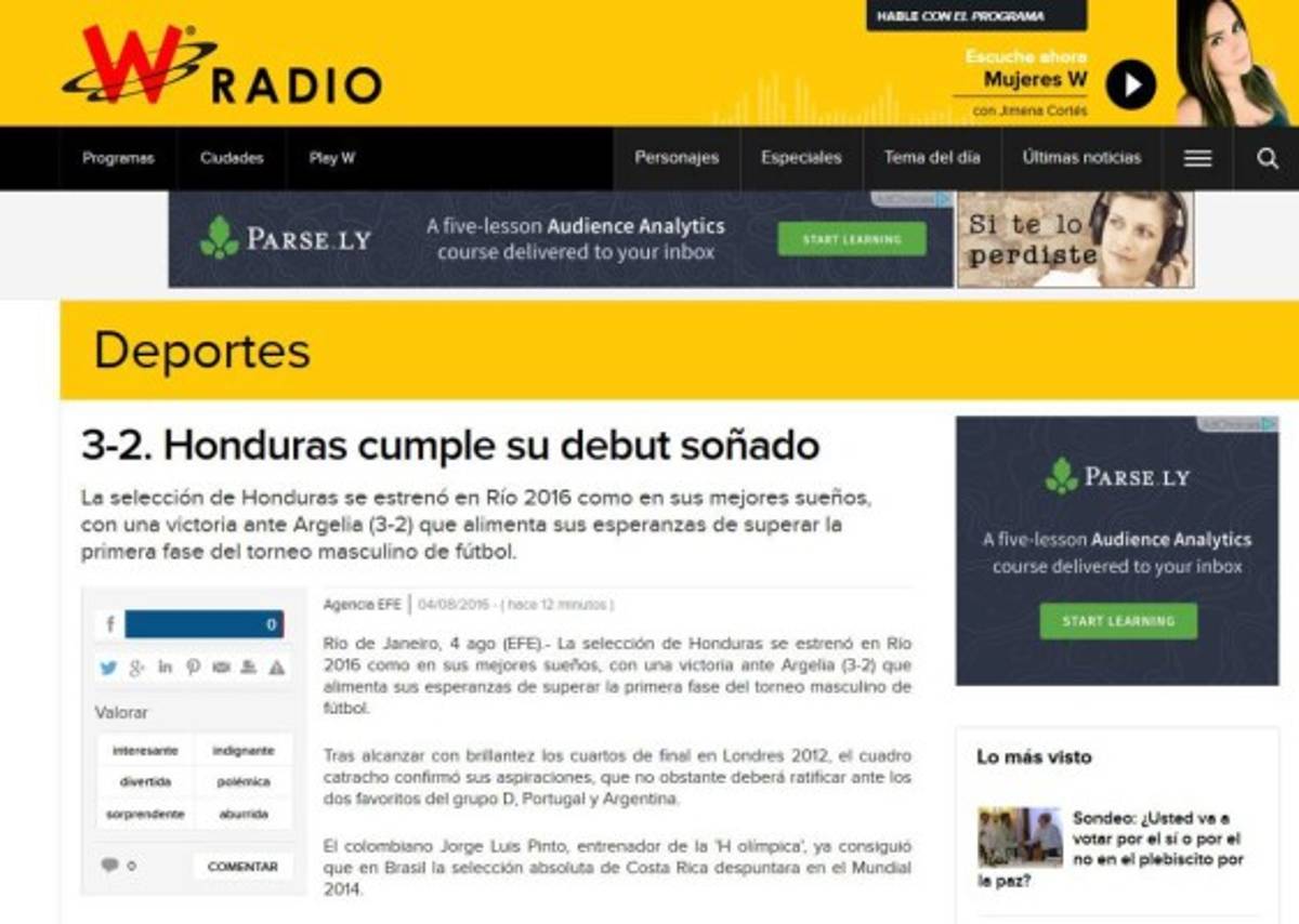 Prensa internacional sobre Honduras: 'No era necesario sufrir tanto'