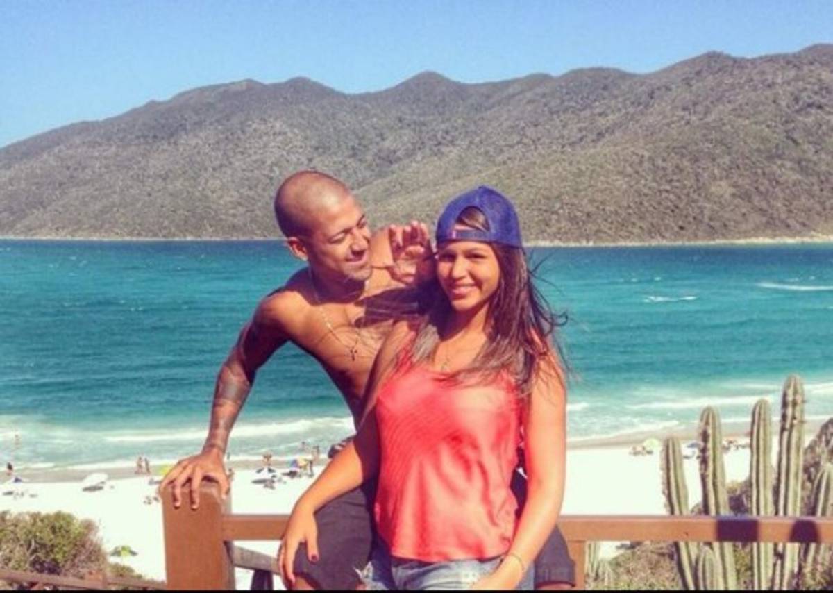 Ohrane, la brasileña infartante que conquistó a Leandro Motta, jugador de Olimpia