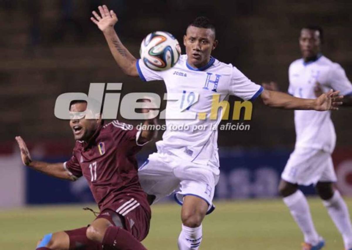 Las mejores imágenes del amistoso Honduras-Venezuela