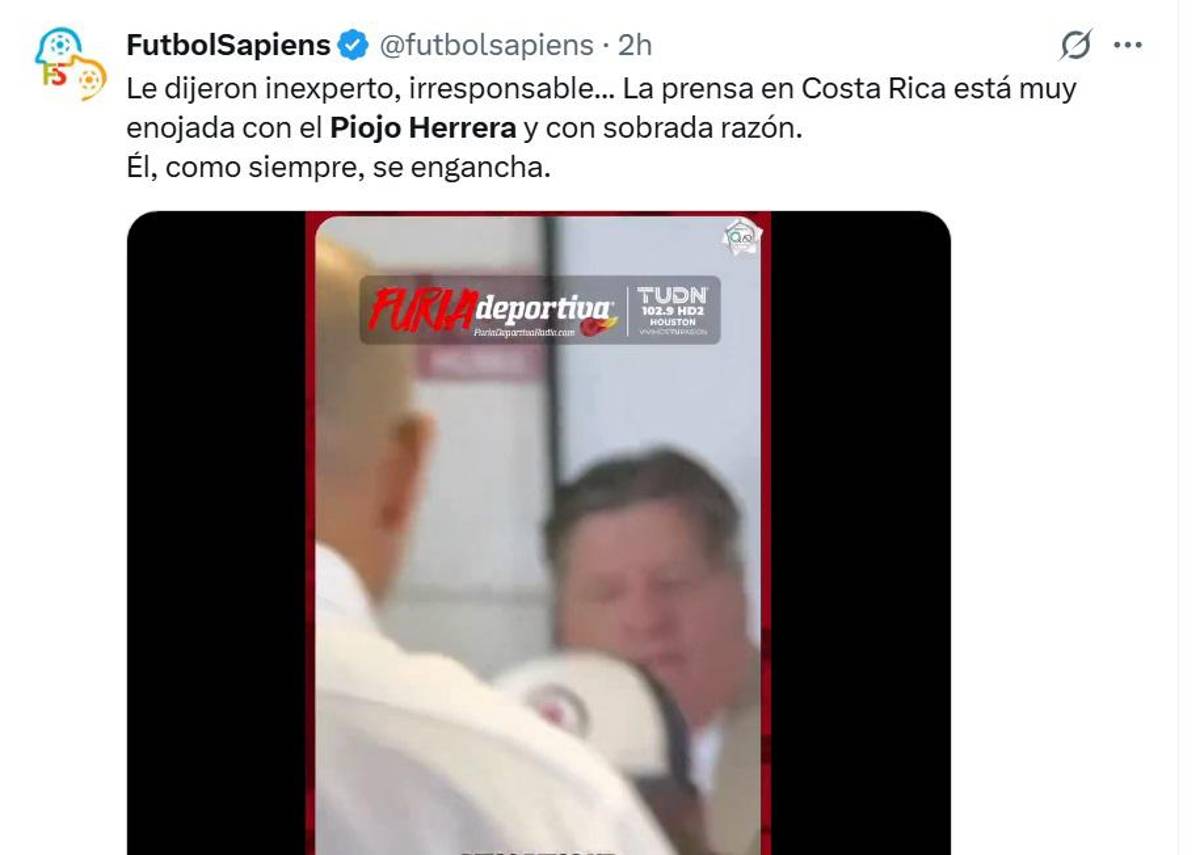 Faitelson aniquila al Piojo Herrera tras debacle de Costa Rica y rozar la eliminación