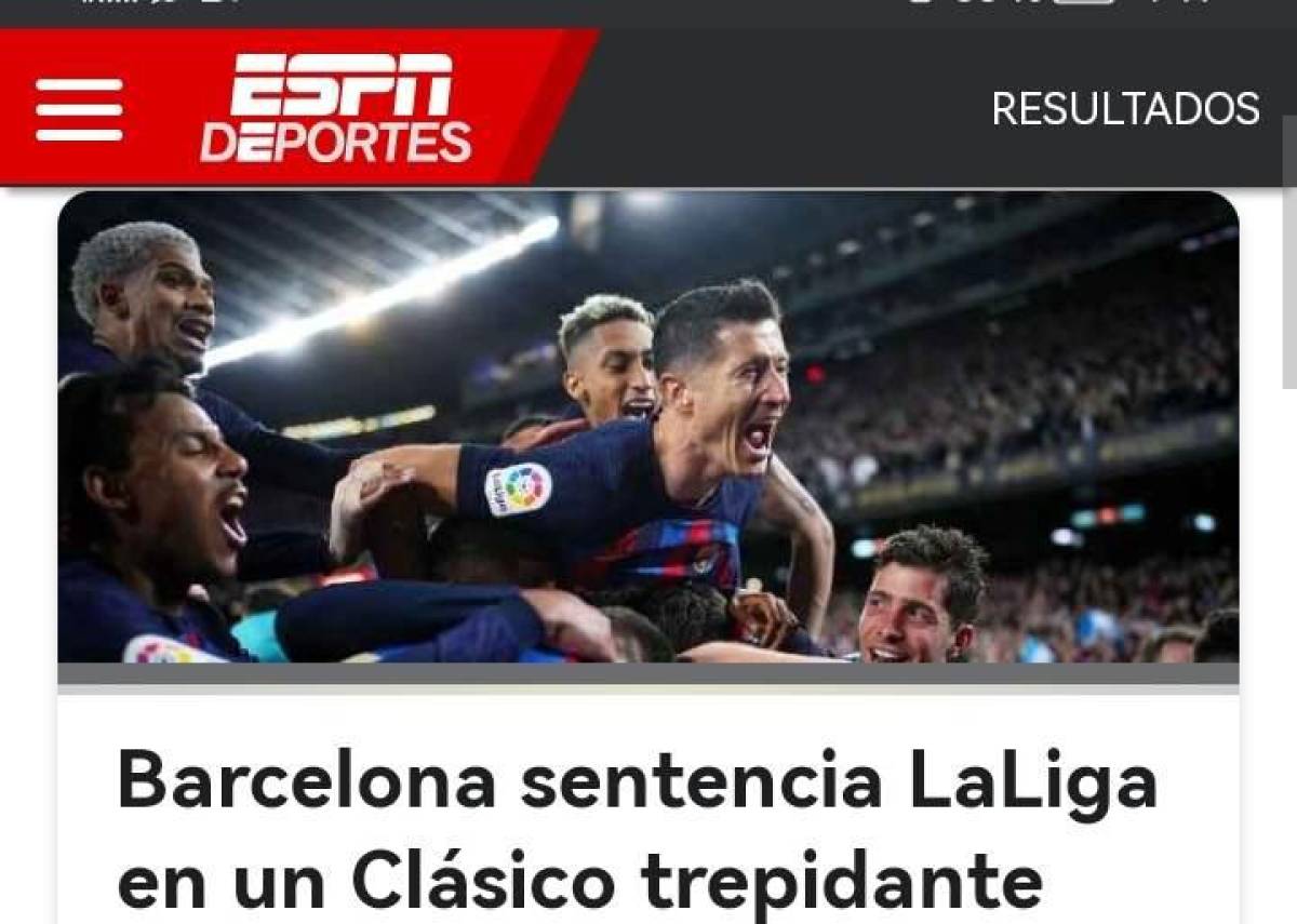 “El ‘presidente’ Kessie sentencia la Liga”: Prensa internacional destaca al Barcelona tras la victoria en el clásico español ante Real Madrid