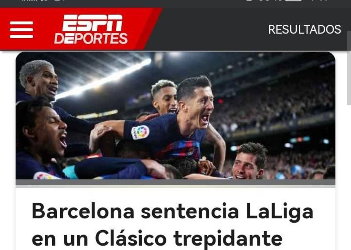 “El ‘presidente’ Kessie sentencia la Liga”: Prensa internacional destaca al Barcelona tras la victoria en el clásico español ante Real Madrid
