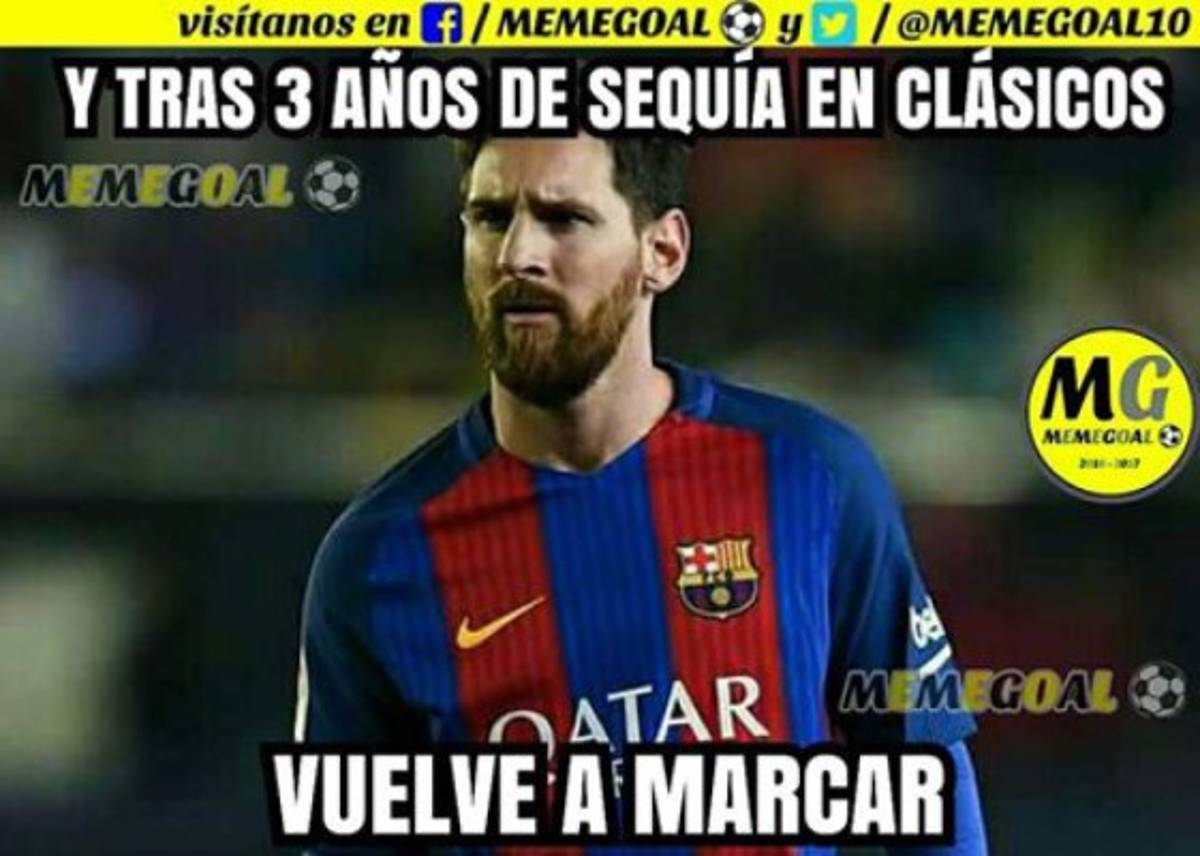 Los terribles memes destrozan al Real Madrid tras caer ante el Barcelona