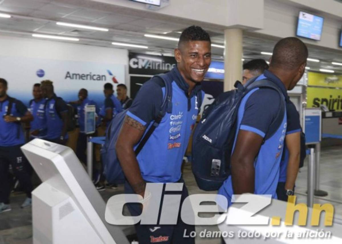 Los rostros de la Selección de Honduras previo al viaje a Trinidad y Tobago