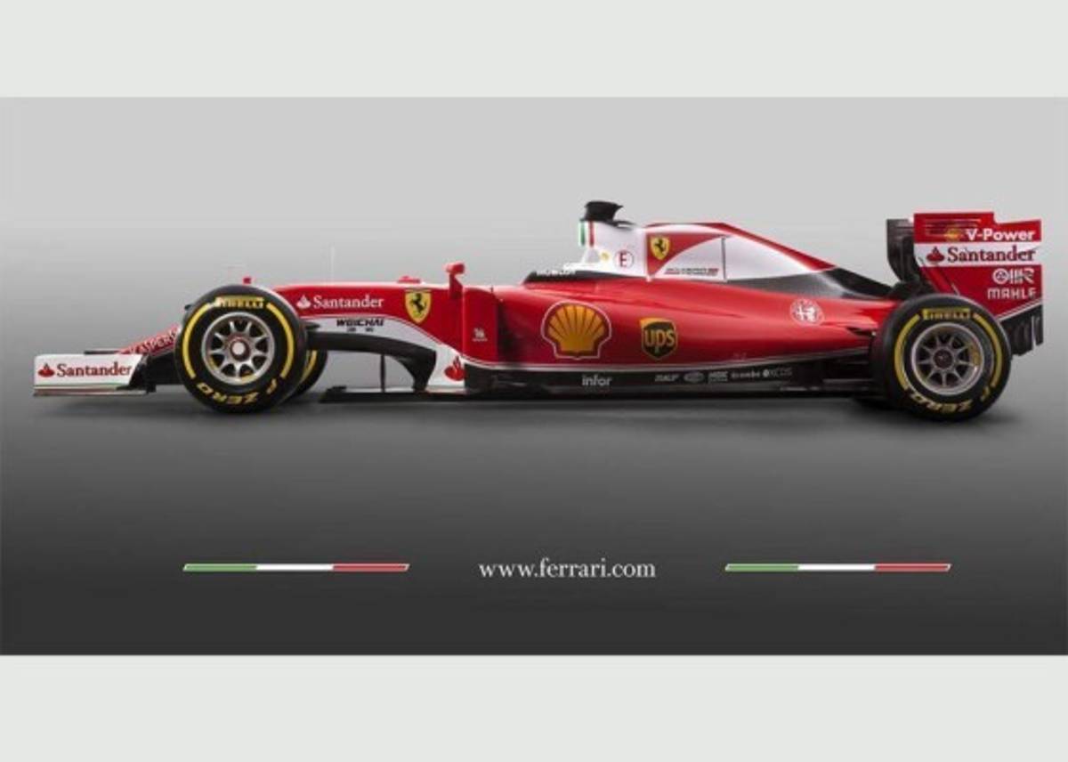 Así es el nuevo Ferrari de Sebastian Vettel para 2016