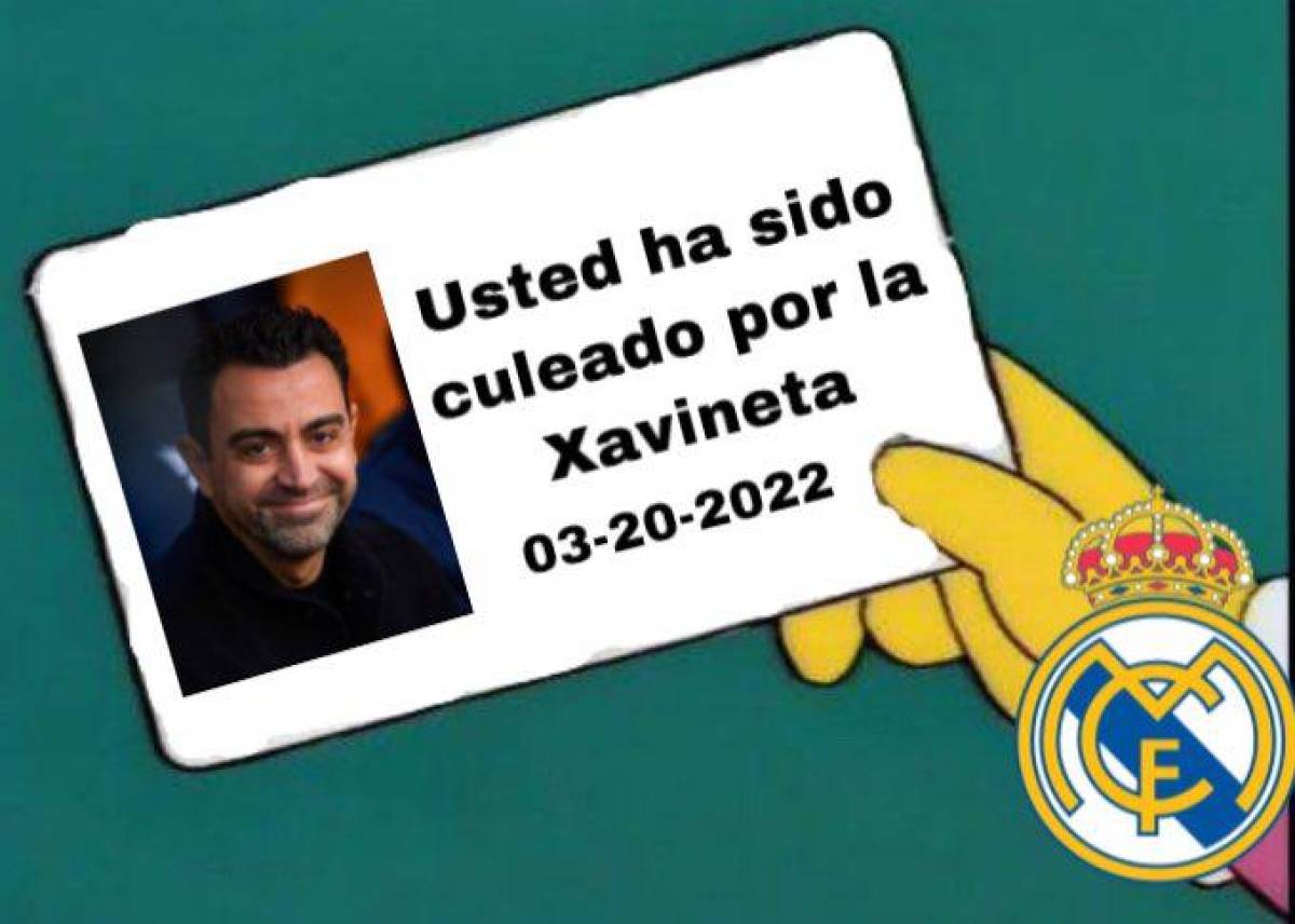 De ser el patio de Messi al de Xavi: Los nuevos y jocosos memes tras la humillación del Barcelona al Real Madrid