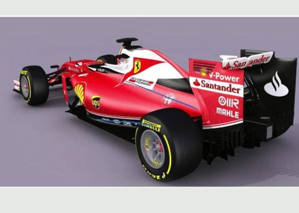 Así es el nuevo Ferrari de Sebastian Vettel para 2016