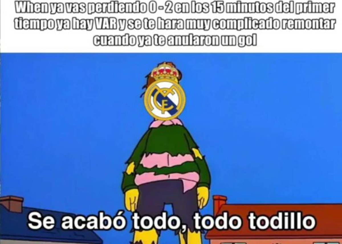 MEMES: Hacen pedazos al Real Madrid por su crisis y derrota ante el Levante