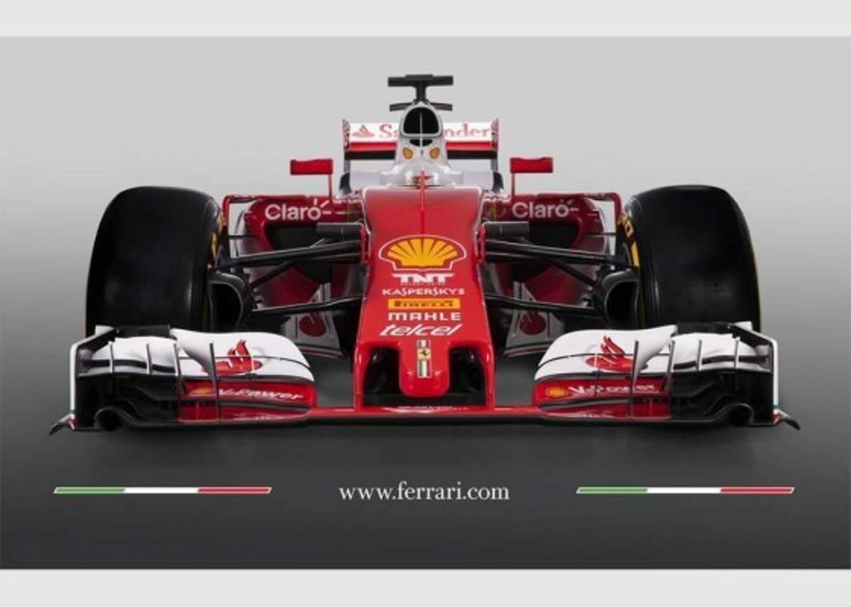 Así es el nuevo Ferrari de Sebastian Vettel para 2016
