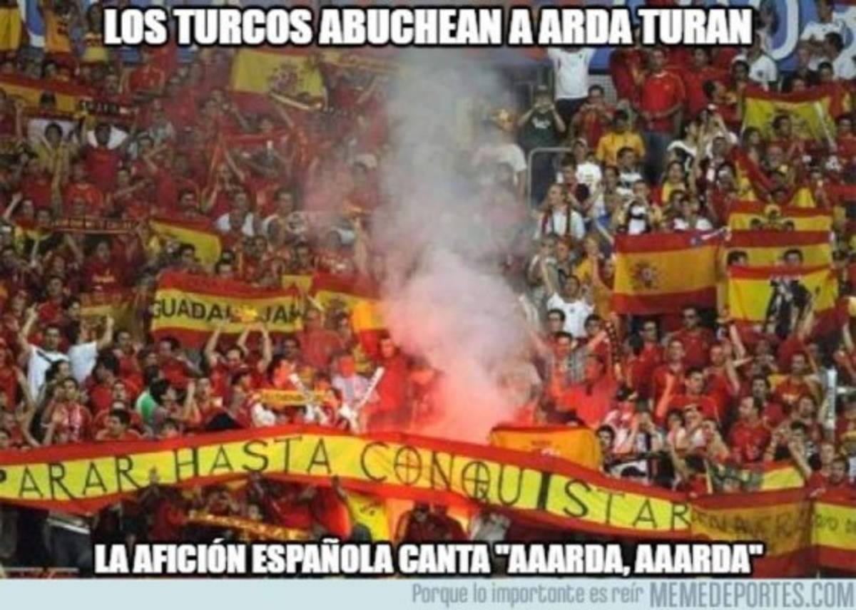 Los mejores memes que dejó la goleada de España sobre Turquía en la Eurocopa