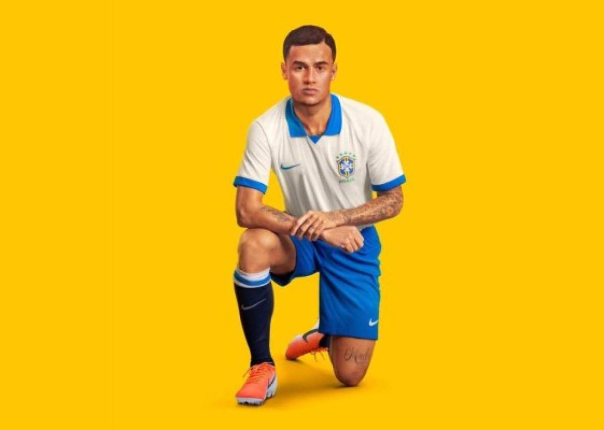 ¡Cambio radical! Brasil presentó su nueva camisa para la Copa América con Vinicius de imagen