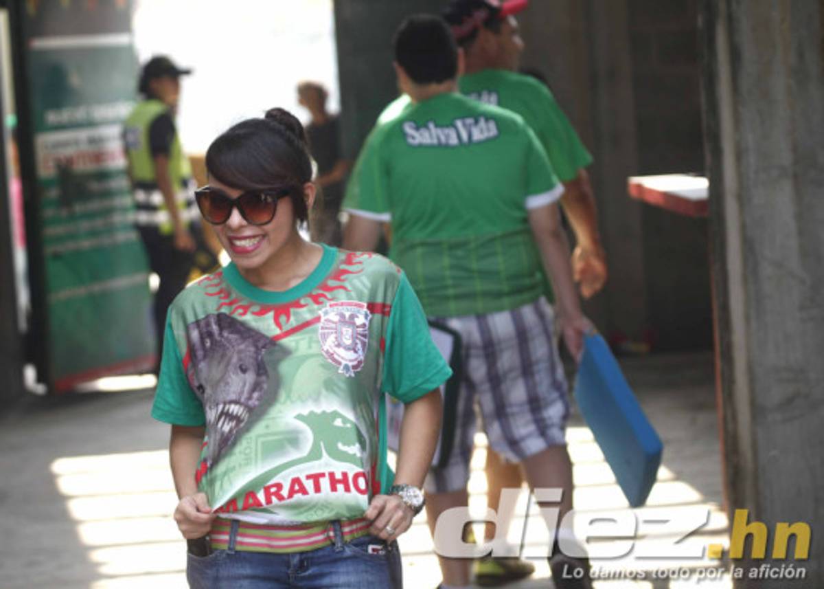 Ambiente en la última jornada de la liga Nacional de Honduras