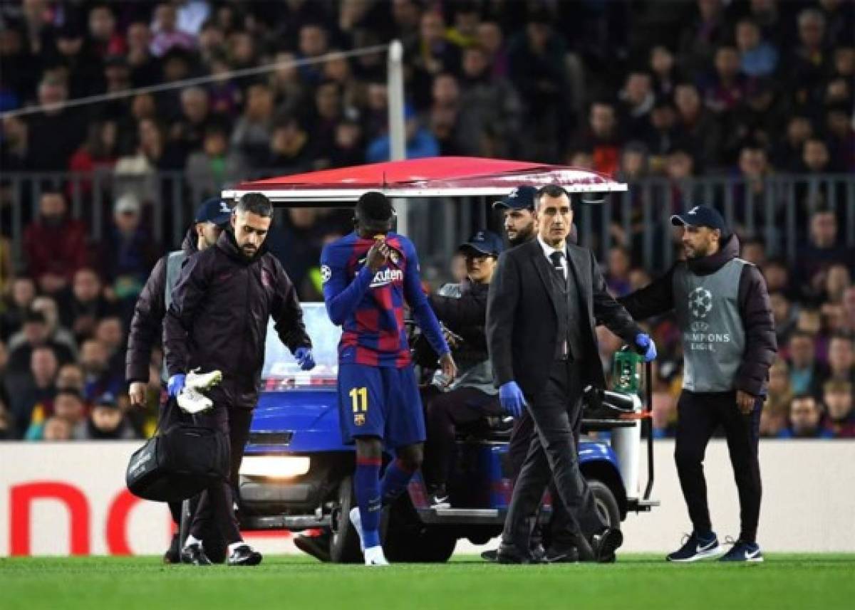 Fotos: El llanto de Dembélé, pelotazo al árbitro de Suárez y Messi fingiendo falta penal