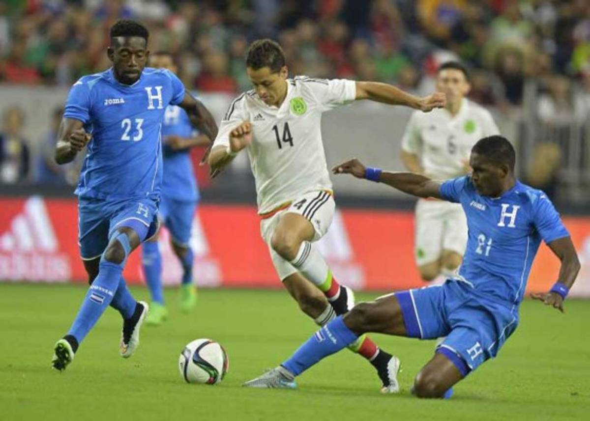 Imágenes del amistoso México-Honduras en el estadio NRG de Houston.