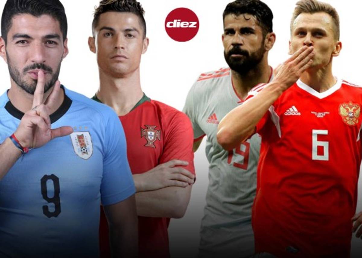 ¿Quiénes parten como favoritos en los cruces España-Rusia y Uruguay-Portugal?