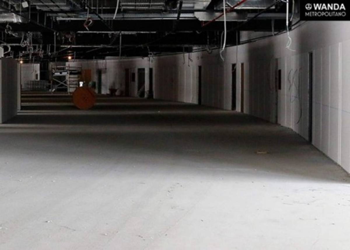 Así luce el nuevo estadio del Atlético de Madrid a tres meses de su inauguración