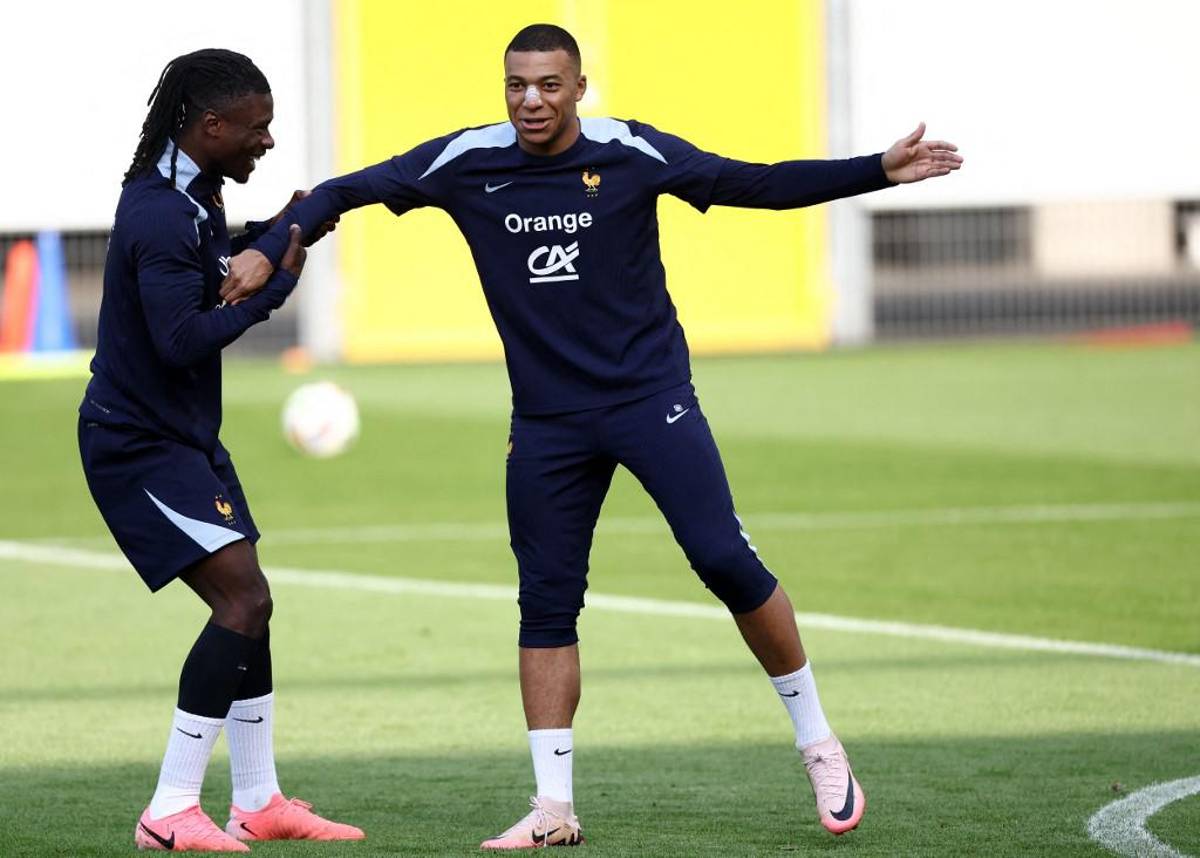 Las primeras fotos de Kylian Mbappé tras fracturarse la nariz en la Eurocopa 2024: el anuncio de su entrenador